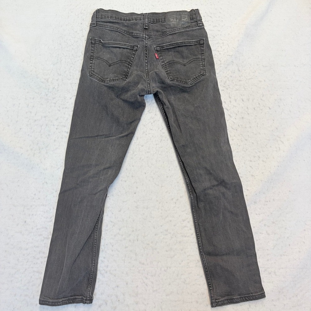Levi's 511 Slim Fit Jeans Mens 30x32 Gray Denim Stretch